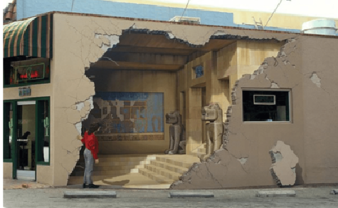  蒙山判断手绘墙好坏的标准。