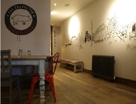  蒙山教你判断手绘墙质量的好坏。