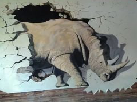  蒙山在墙绘中，如何绘制3D效果？