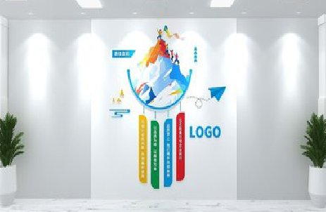  蒙山公司企业形象墙的工艺材料有哪些？