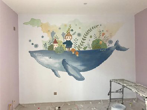  蒙山手绘墙的特点及优势。